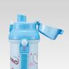 Skater Children's Direct Drinking Water Bottle, Plastic, 480ml, One-Push Opening, Dishwasher Safe, Made in Japan, Sanrio Cinnamoroll Fancy Snacks &