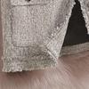 Women's Retro V-Neck Wool Blend Vest