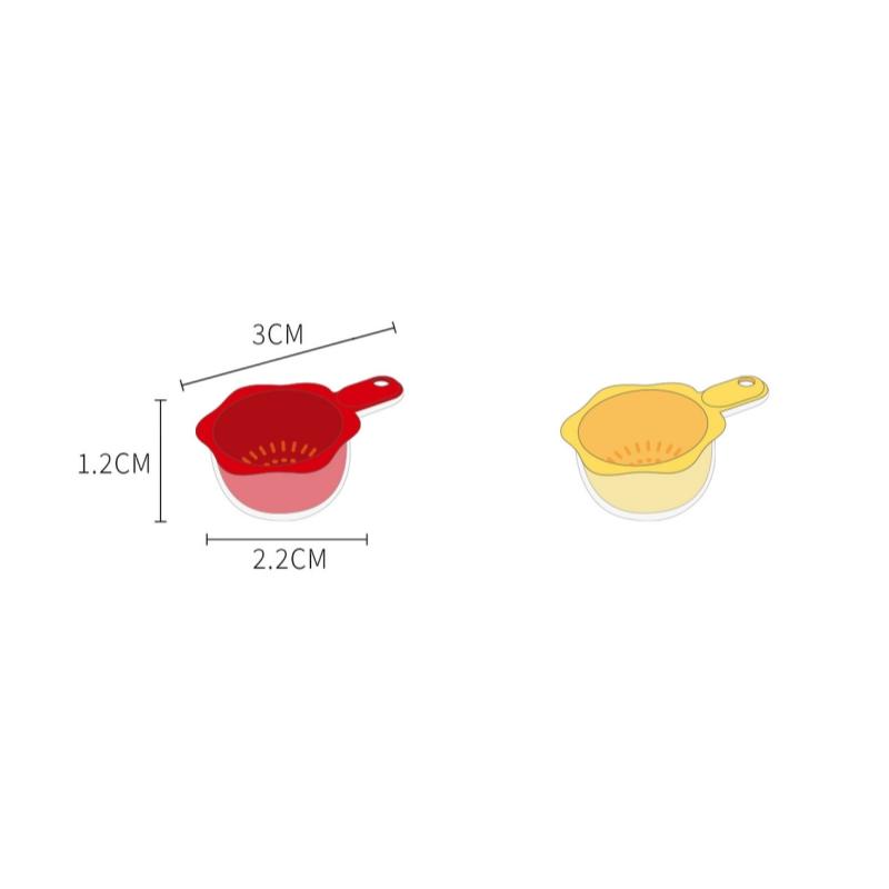 4Pcs Miniature Dollhouse Kitchen Accessory Set Realistic Tiny Fruit Vegetable Washing Basket Basin for DIY Doll House Scene Decor