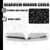 Rearview Mirror Cover Set For 2009-2014 Ford F150 Upper Cap Chrome Left & Right
