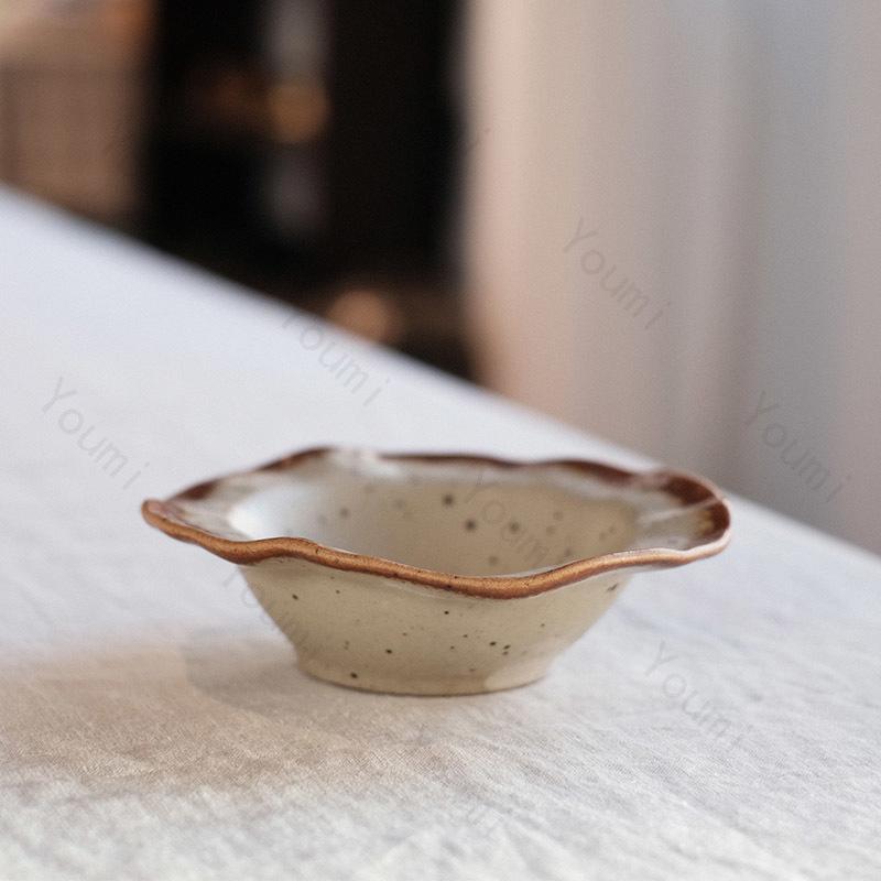 Креативные керамические тарелки в форме листьев лотоса, уникальные нестандартные десертные салатные тарелки, домашние вкусные блюда, обеденная тарелка, изысканная столовая посуда