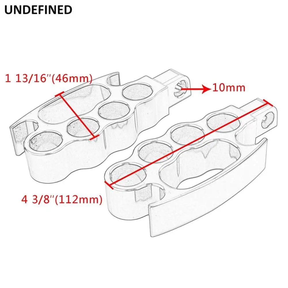 Универсальные подножки для мотоцикла, летающая подставка для ног, половицы для Harley Touring Street Glide Sportster Dyna Fatboy Softail V-Rod