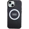 Audi Iml Чехол с большим логотипом Magsafe для Iphone 15 / 14 / 13 6.1 Черный Hardcase Au-Imlmip15-Q5/D2-Bk