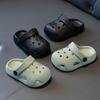 Хиты продаж 2026 года Crocs для детей - Нескользящие слипоны для дома и улицы, Закрытая обувь для мальчиков и девочек