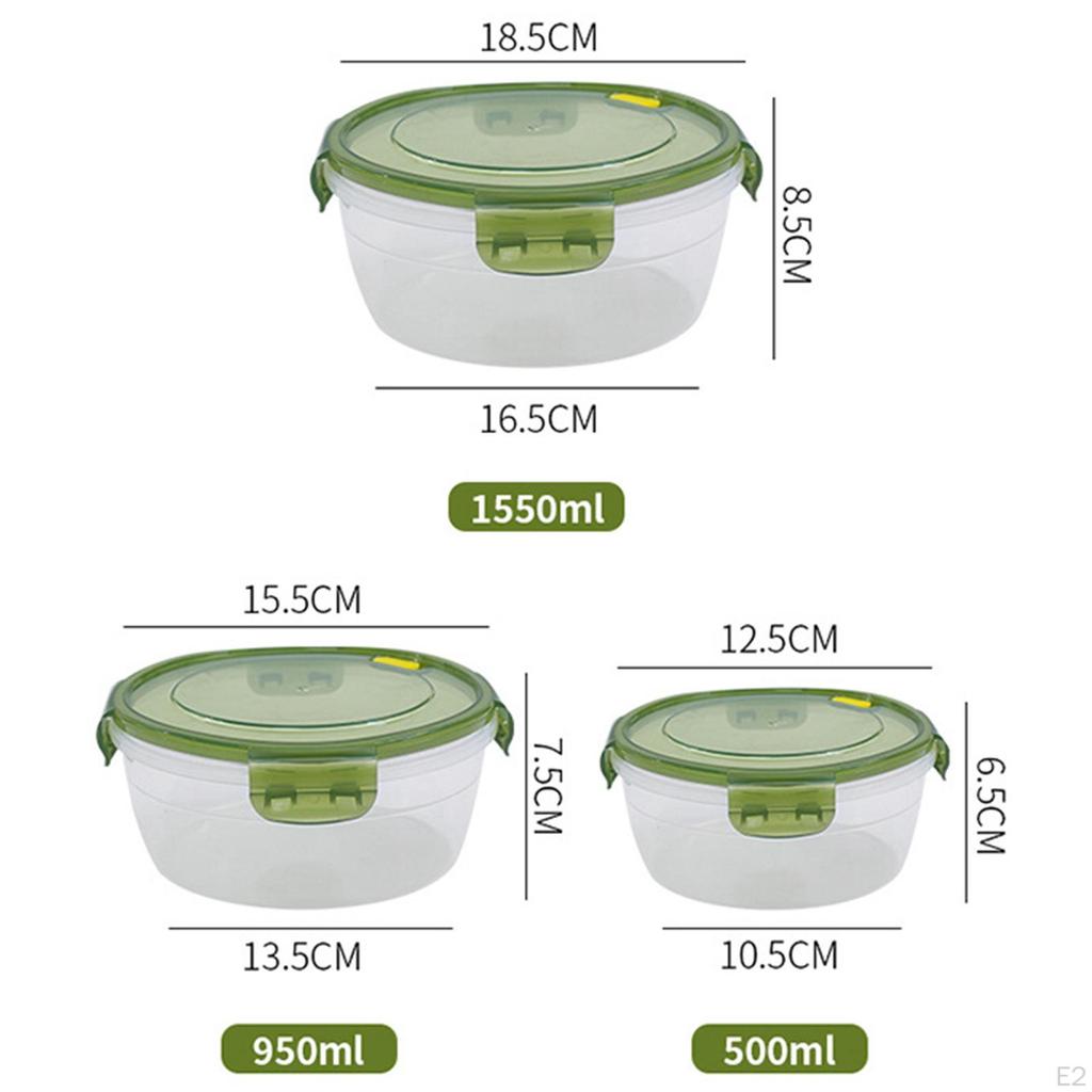3 шт., контейнер для хранения продуктов питания на открытом воздухе, коробка для пикника для офисной кухни