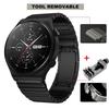 Металлический ремешок 22 мм для Huawei Watch 3 / GT2 Pro Honor GS pro Samsung Galaxy Watch 3 Браслет из нержавеющей стали для ремешка Amazfit GTR