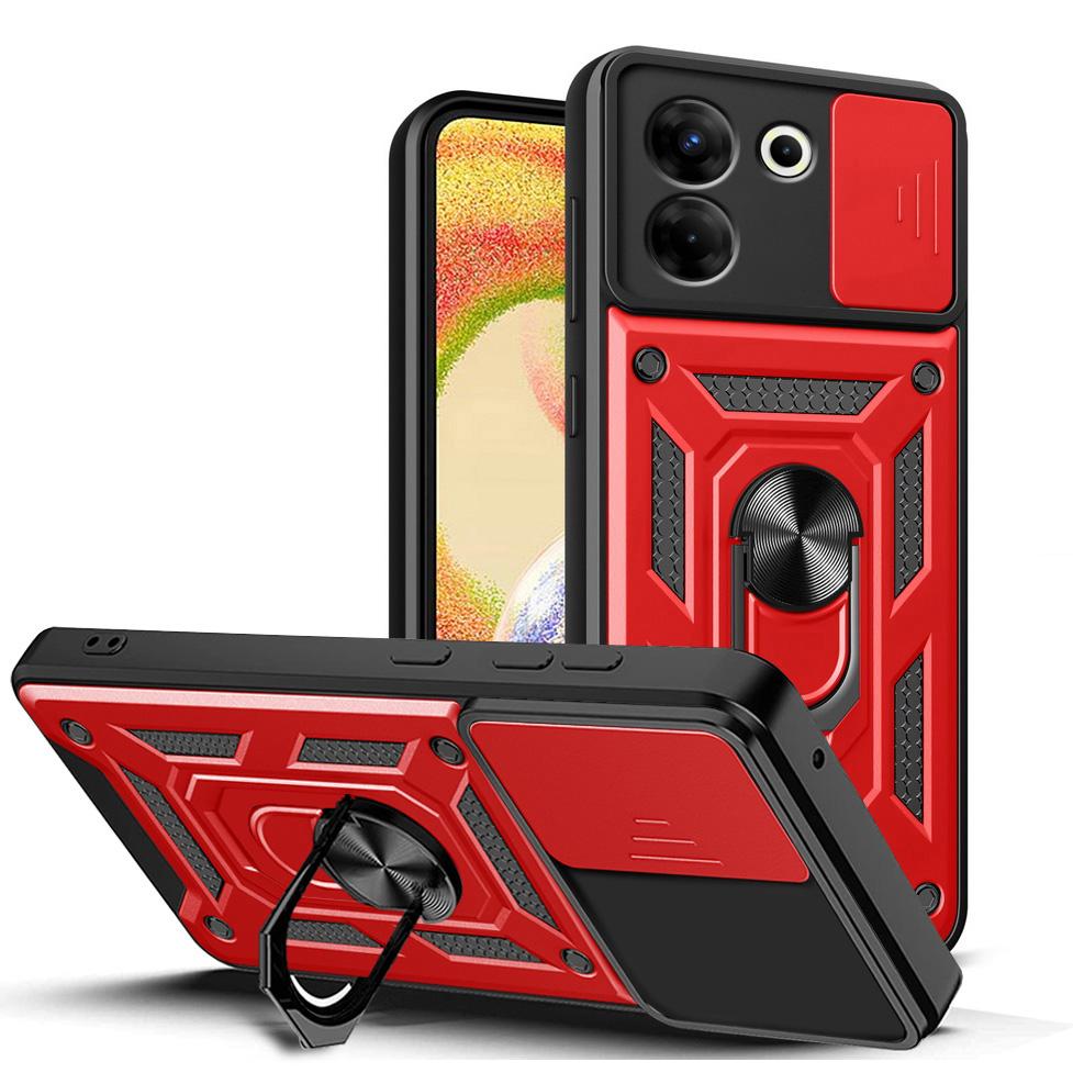 Защитный чехол для камеры Tecno Camon 20 Pro 19 Pro 18 18P 18T Tecno Spark 10 Pro 9 8 6 Spark Go 8c Armor Hybrid Ring, задняя крышка