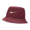 Nike Apex Swoosh Bucket Hat 'Night Maroon/ Guava Ice' Casual FB5382-681