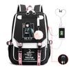 Animation Schoolbag Ghost Destroyer Blade Trend USB Large Capacity Student Ridge Backpack