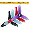 2Pairs New PC Prop T3X3X3 Propeller 3inch Drop-proof 3030 3-Blade Props 3 Blades Forward and Reverse Propeller Drone CineLog