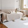 Woven Solid Color Thickened Chenille Sofa Cover Cloth Four Seasons Universal Double-sided Available Sofa Towel
