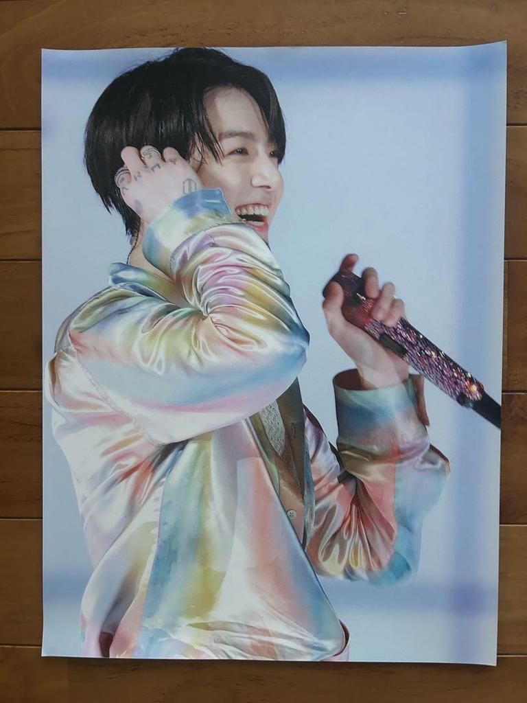 [USED] BTS JK Jungkook Masternim Photo Poster