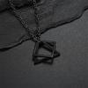 Silver Color Geometric Irregular Necklace For Woman Man Simple Punk Collarbone Chain Summer New Trend Neck Accessories
