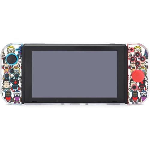 Kinnikuman Switch Cover, Protective Hard Case for Controllers, Dirt-Resistant, Separate, Slim, Shock-Absorbent, Full Protection, Scratch-Resistant, Ro