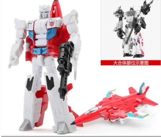 HZX Cool G1 Superion Робот-Самолет IDW 5-в-1 Devastator Bruticus Фигурка Действия Игрушки Комбайнер Трансформация Деформация Подарок