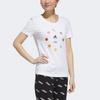 Adidas X Pokemon T Shirts Women's White Crew Neck Moderate Straight Fit GN3003