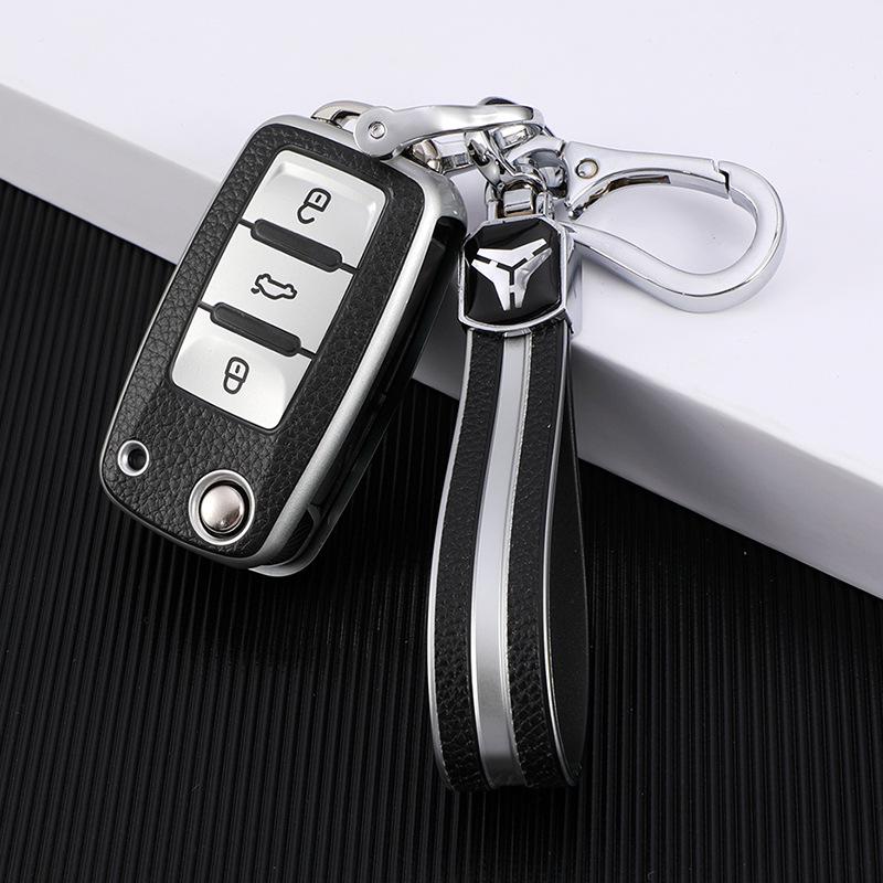 Чехол-оболочка для ключа Volkswagen для Bora, Passat, Lavida, Tiguan, Sagitar, Langxing, Scirocco, POLO, C-TREK.
