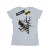 DC Comics Womens/Ladies Batman Batface Splash Cotton T-Shirt