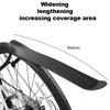 Складные велосипедные аксессуары, 1 шт., велосипедные крылья, MTB, брызговик для велосипеда, BMX DH и гравий