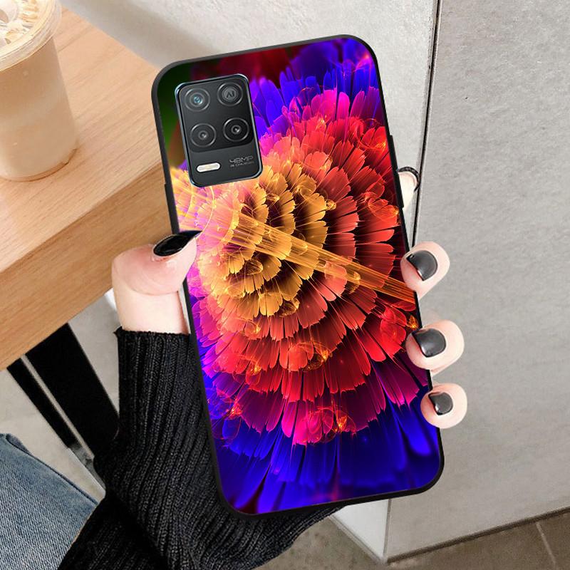 For Realme 8 4G 5G Case 8 Pro Soft Silicone Case For oppo Realme 8i RMX3151 Black Wolf Back Cover For Realme 8Pro Phone Bumper