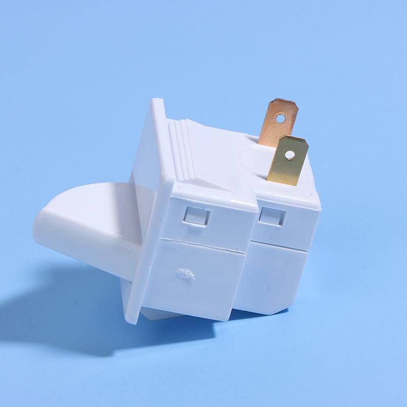 Переключатель света двери холодильника, 5A 250V AC, Запасная часть для холодильника, Кухонные аксессуары для холодильника, Универсальный, 2-контактный