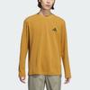 adidas Мужская футболка с длинным рукавом M Wheat Brown JY6945