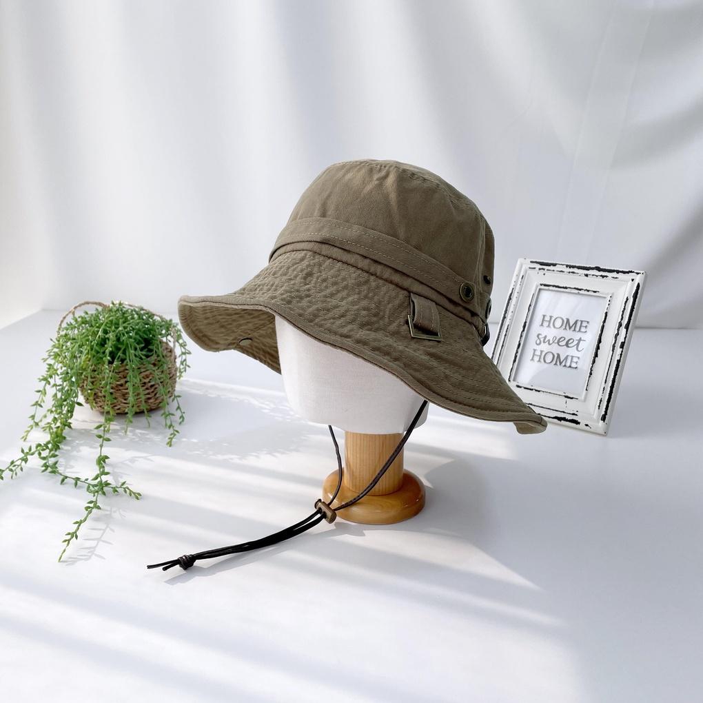 Women's and Men's Daily Cotton Hiking Bucket Hat