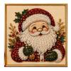 Xmas Pearl Painting Diy Kit With Frame All In 1 Diamond-Art Kit Easy Painting For Beginners Christmas Stocking Stuffer Craft