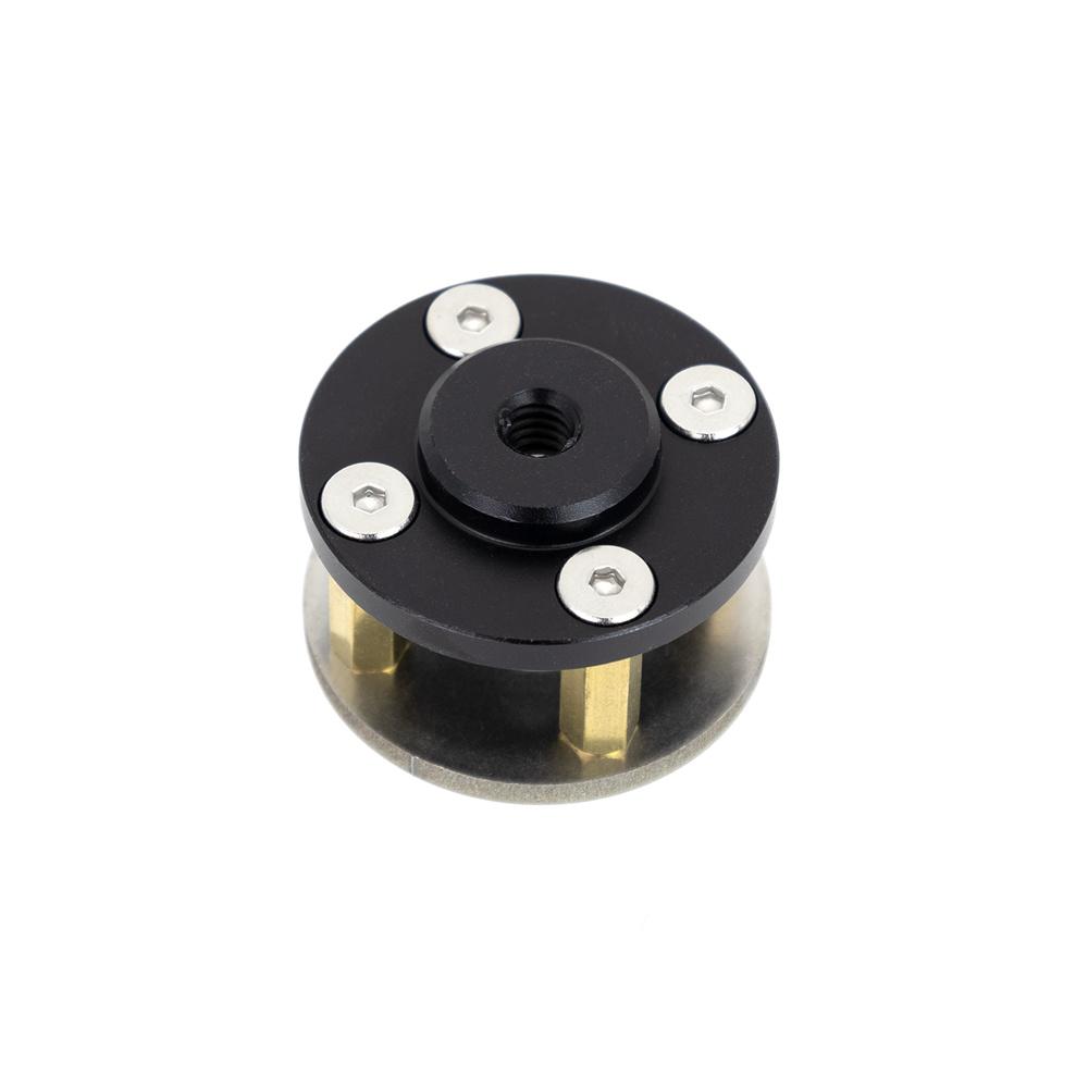 Низкопрофильная база-адаптер для штативной антенны PL-259 RG-58 Резьба 1/4-20