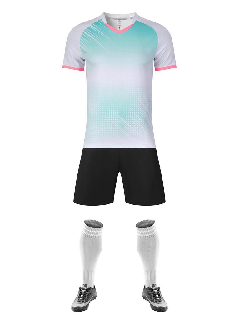 Быстро настраиваемый комплект спортивной формы для взрослых и детей для соревнований по футболу на открытом воздухе.