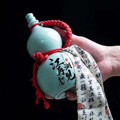 Традиционная портативная бутылка для воды тыква кувшин для вина напитков украшение для хранения напитков воды на открытом воздухе барбекю путешествий кемпинга декор