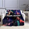 Плед с принтом Rock Band Imagine Dragons, теплый фланелевый плед, подстилка для кровати, мягкий и удобный плед, подарок на день рождения
