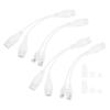 2Set POE Splitter Separator Adapter Cable 1 To 2 CCTV Video Transmission Rainproof Injector