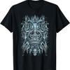 Devil Goat Skull SnakeThorns T-Shirt