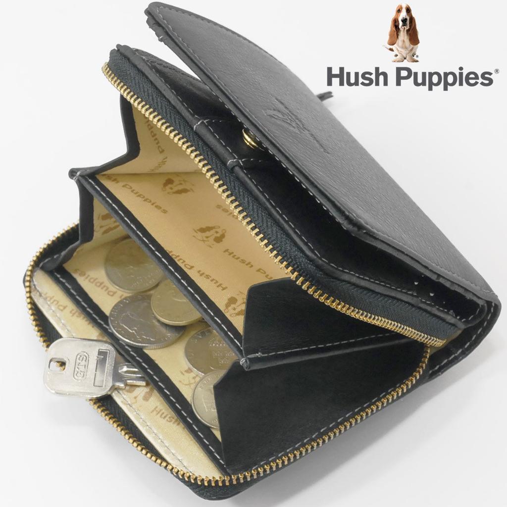 Кошелек Hush Puppies Nick, двойной кошелек для монет, круглая молния, воловья кожа HP0608 (зеленый (50))