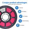 PLA 3D Printer Filament 1.75mm Neatly Wound HYZHTA HY270 330m Length CE ROHS Certified Fit Most FDM 3D Printers