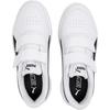 Puma Evolve Court V Jr Versatile Comfortable Low-Top Kids Skate Shoes Men Skate Shoes White Black 404315-01