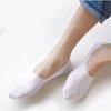 Silicone Anti-slip Invisible No Show Socks Summer Ultra-thin Breathable Sock Slippers Solid Color Ice Silk Low Cut Boat Socks