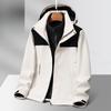 Jacket Three-in-one Polar Fleece Lining Couple Style Outdoor Hooded Jacket
