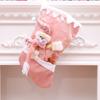 New Christmas stockings decorations pink old man three-dimensional large candy socks Christmas gift pendant