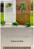 Outdoor Privacy Louvered Wood Fence for Balcony or Garden