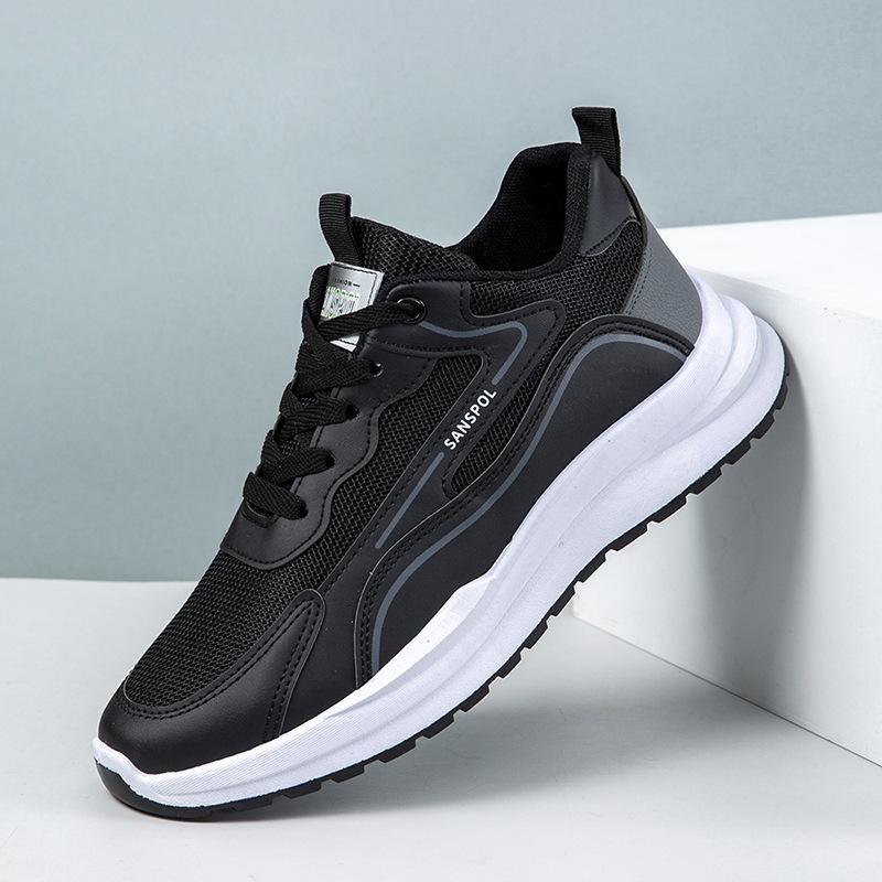 New Mesh Breathable Sneakers Lightweight Soft-soled Running Shoes Versatile Casual Shoes Youth Shoes Men