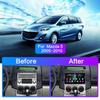 icreative 2 Din Android Auto Radio for Mazda 5 2005-2010 Car Radio Multimedia GPS Track Carplay Multimedia Player Stereo