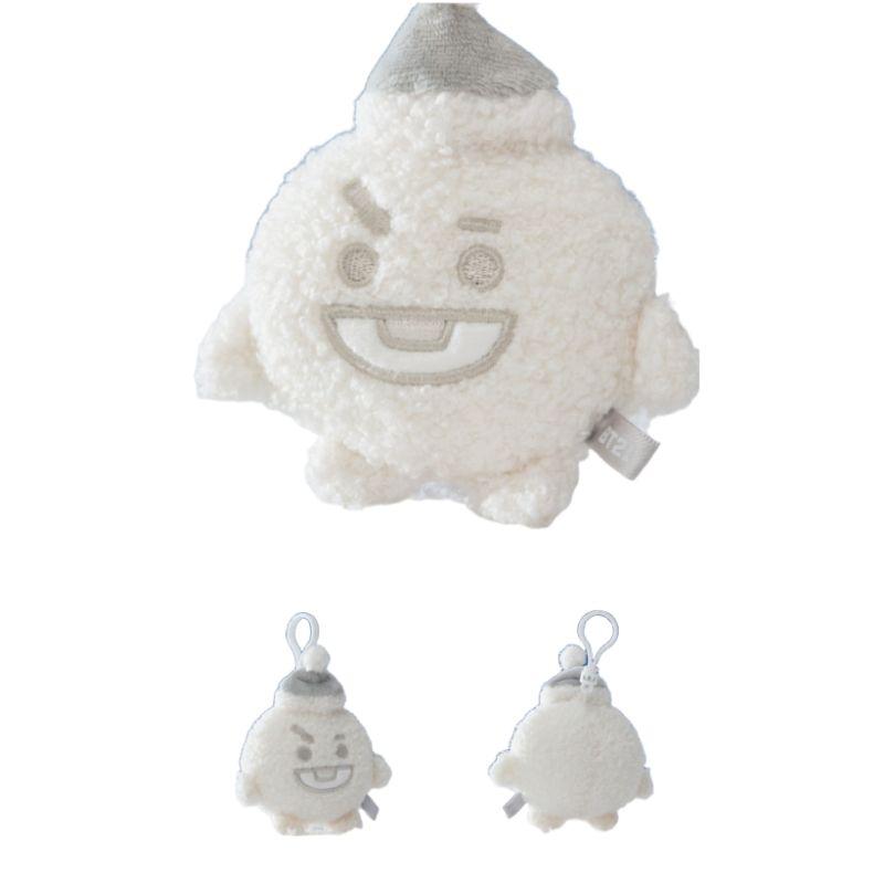 BT21 Плюшевый брелок «Снеговик» – Милый шарм с персонажем BTS