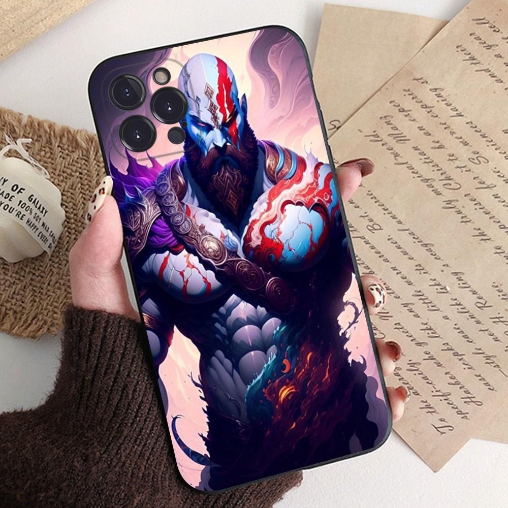 Чехол для телефона God of War Силиконовый Мягкий для iphone 15 14 13 12 11 Pro Mini XS MAX 8 7 6 Plus X XS XR Обложка