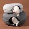 Pet Cats Tunnel Interactive Play Toy Cat Bed Dual Use Indoor Toys Kitten Exercising Products Cat Training Toy 2025 Dropshipping