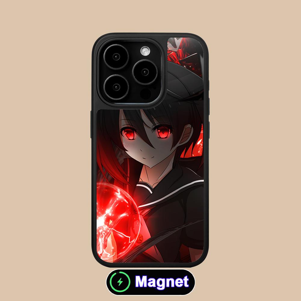 Матовая поверхность Akame Kurome Чехол для мобильного телефона Magsafe для iPhone 17 16 15 14 13 12 11 Air Pro Max Plus Цветной чехол