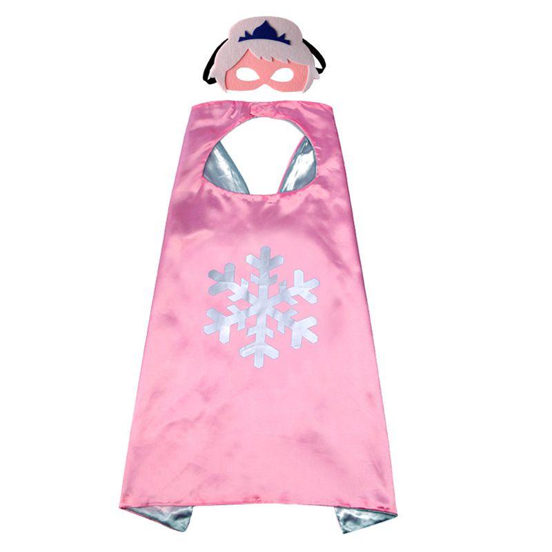 Набор детских плащей супергероев ярких цветов и из высококачественных тканей для веселой игры