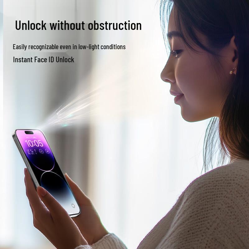Защитное стекло с защитой конфиденциальности для экрана iPhone 14 Pro Max