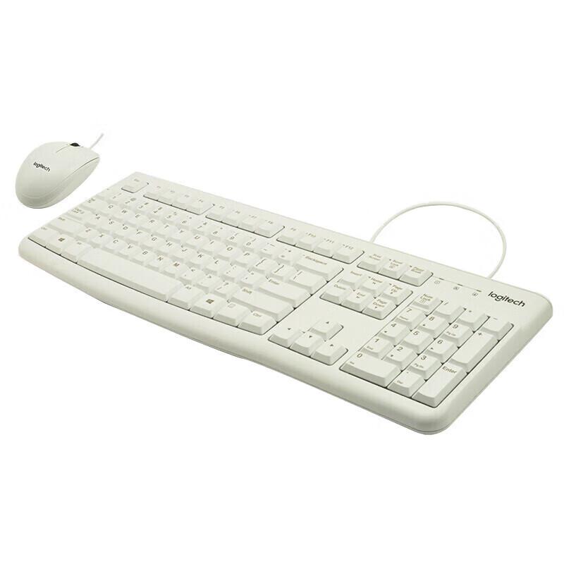 Logitech Проводной набор клавиатуры и мыши MK120
